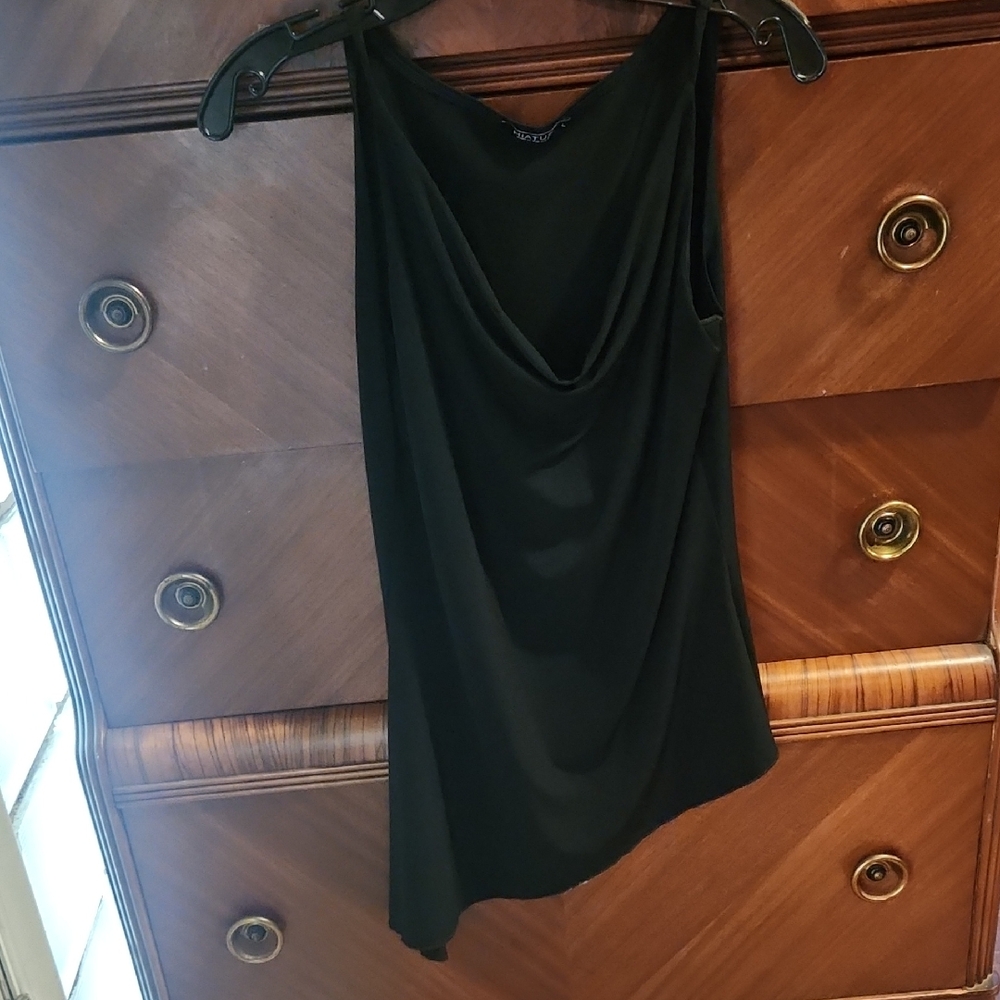 Elegant Black Women's Tank Top